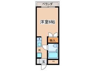 秦野パ－クアベニュ－Ａの物件間取画像